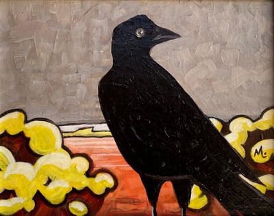 Crow Messenger by Melwell Romancito