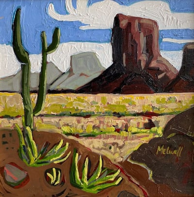Desert Drama by Melwell Romancito