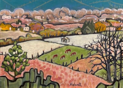 From the top of tom holder by Melwell Romancito