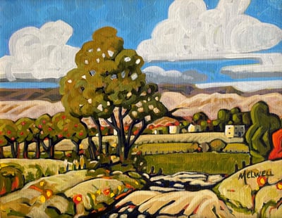 Golden Valley by Melwell Romancito
