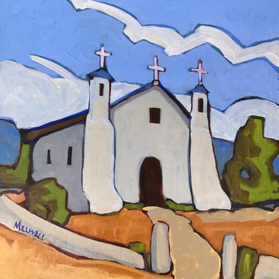 Hour Before Midday Mass by Melwell Romancito