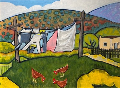 Laundry Day by Melwell Romancito