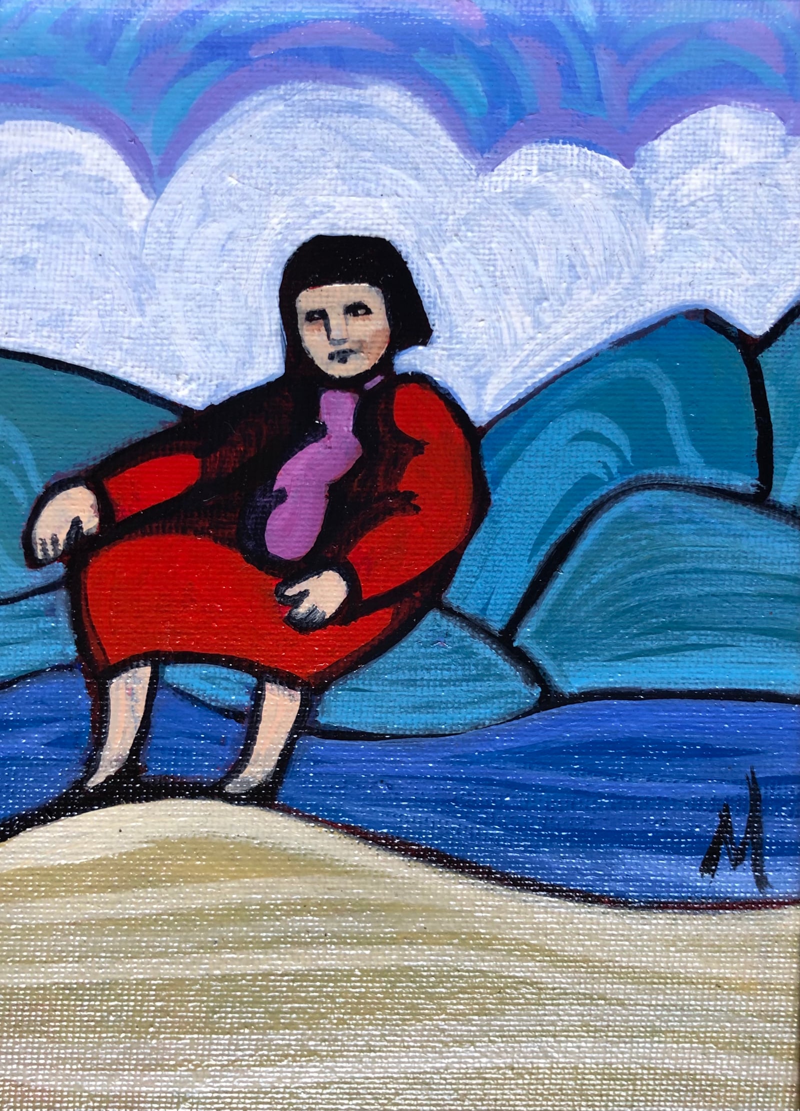 Mabel Dodge Luhan by Melwell Romancito