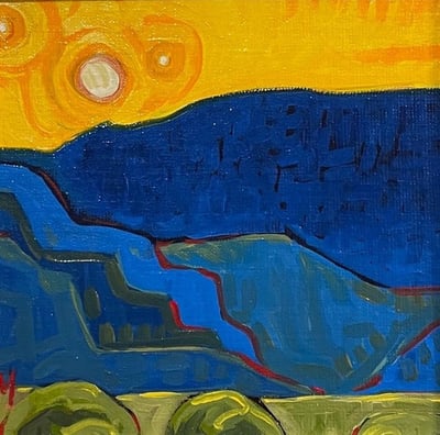 Moonlight Canyon by Melwell Romancito