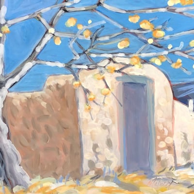 Old Spanish Gate by Melwell Romancito