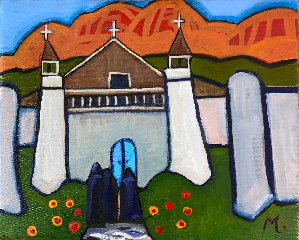 Our Lady of the Red Hills by Melwell Romancito