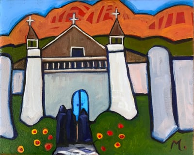 Our Lady of the Red Hills by Melwell Romancito