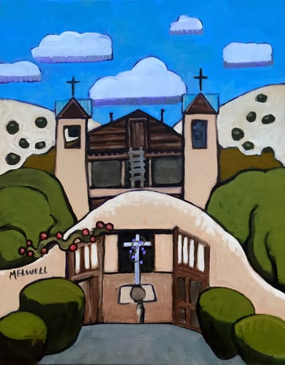 Santuario de Chimayo by Melwell Romancito
