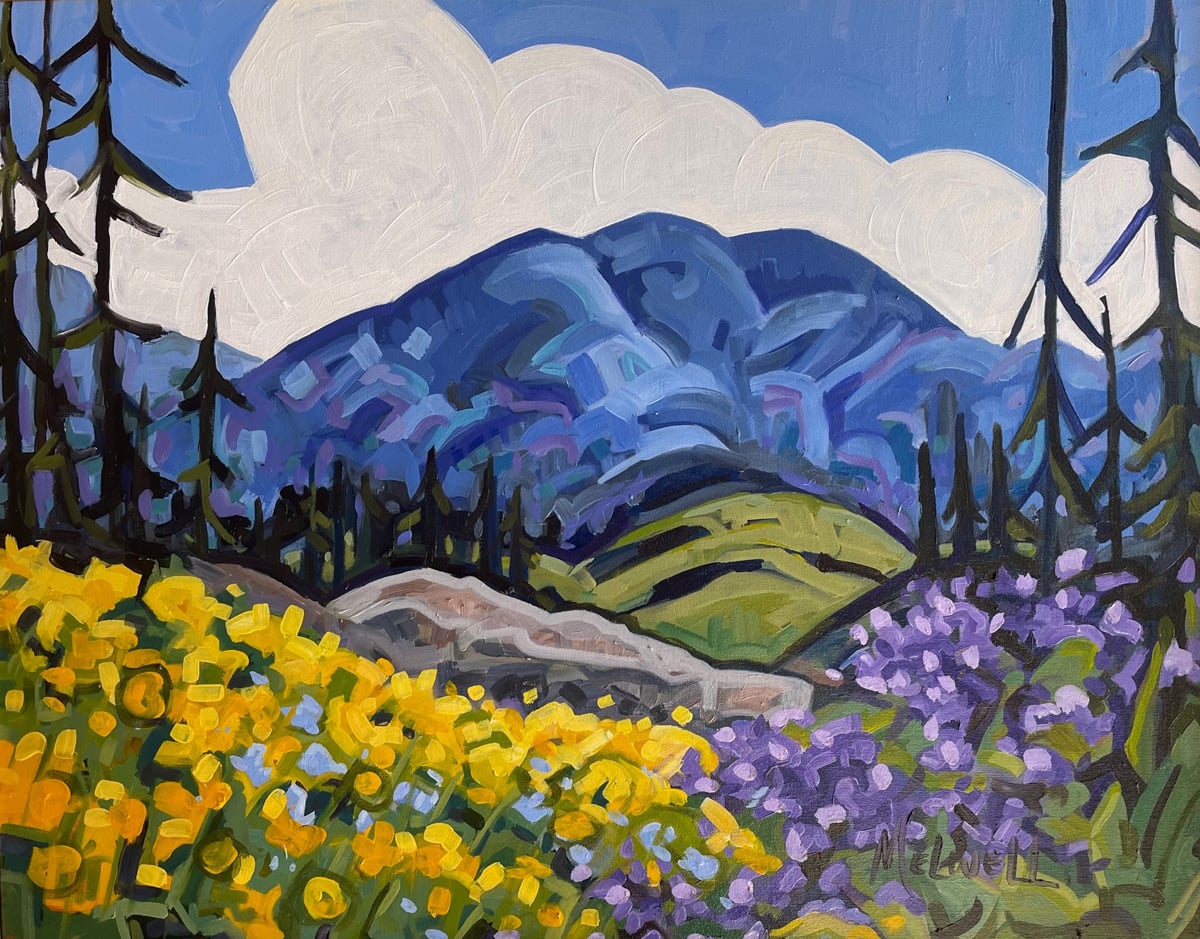 The Mountain Decides by Melwell Romancito