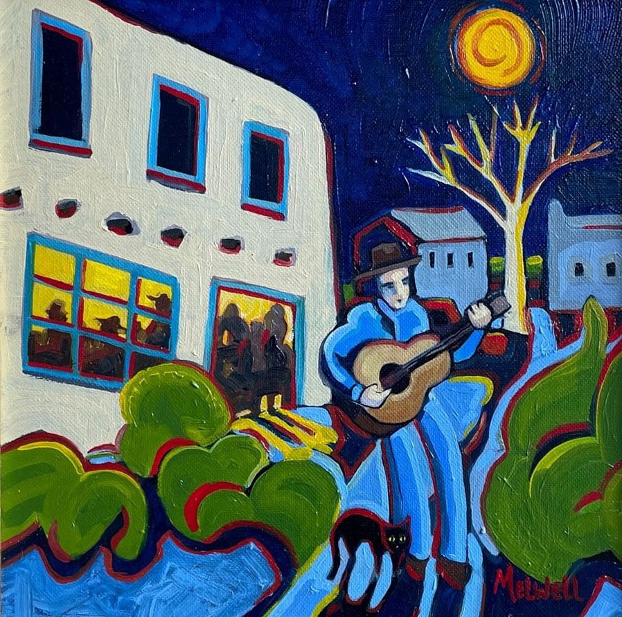 The Singer’s Shadow by Melwell Romancito