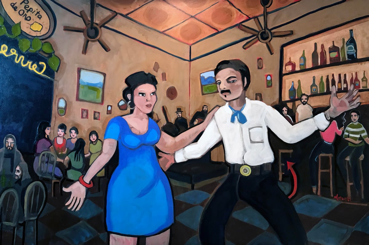 Wild Night at La Pepita by Melwell Romancito