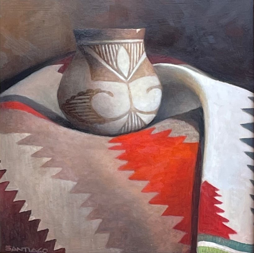A Portrait of an Acoma Jar by Roseta Santiago