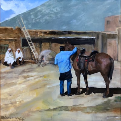 Leaving the Foothills by Roseta Santiago