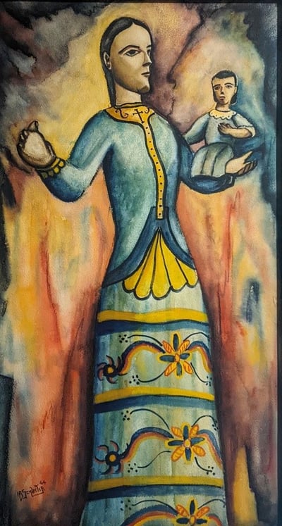 Santo by Howard Schleeter