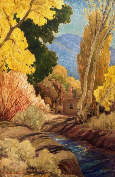 Autumn Santa Fe by Sheldon Parsons