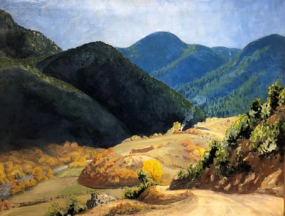 Morning at Chupadero by Sheldon Parsons