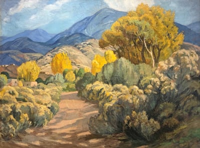 New Mexico Landscape by Sheldon Parsons