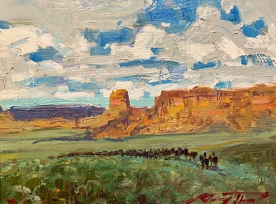 Across the Canyon by Barry Thomas