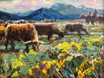 Taos Chill by Barry Thomas