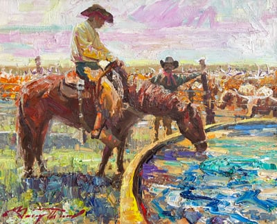 Watering Hole by Barry Thomas