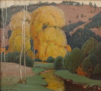 Autumn Reflection by Victor Higgins