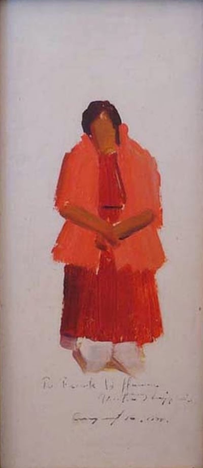 Pueblo Woman by Victor Higgins