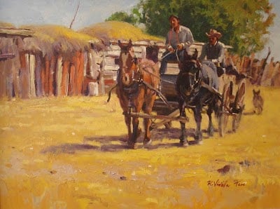 Pueblo Wagon by Ray Vinella