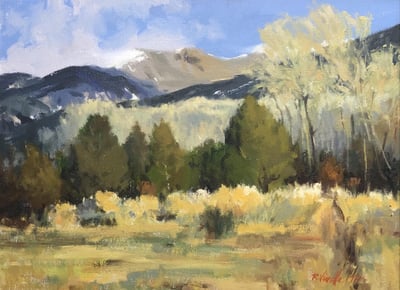 Taos Landscape by Ray Vinella