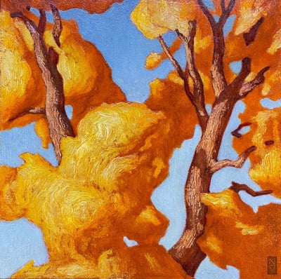 Brazen Fall by Nathanael Volckening