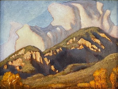 Evening_Cliffs by Nathanael Volckening