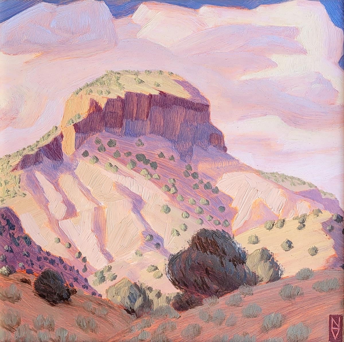 Hillside Murmur by Nathanael Volckening