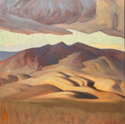 Gilded Slopes by Nathanael Volckening