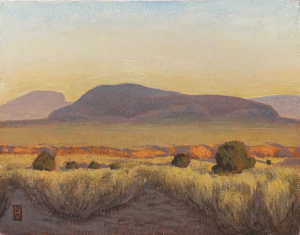 Slumbering Mesa by Nathanael Volckening