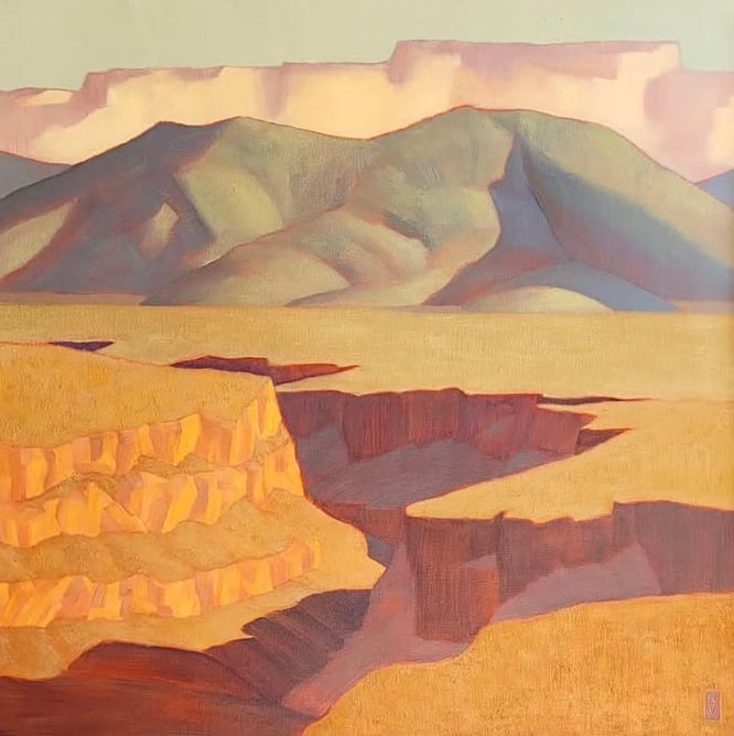 “The Mountain Dreams of Rain” by Nathanael Volckening