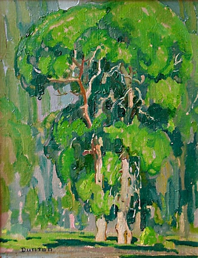 Cottonwoods by W.  Herbert Dunton