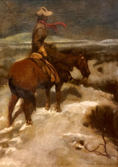 The Lonely Vigil by W.  Herbert Dunton