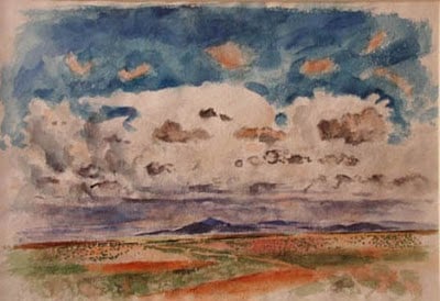 Dasburg Landscape by Ward Lockwood
