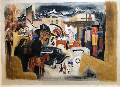 Tour of Taos by Ward Lockwood