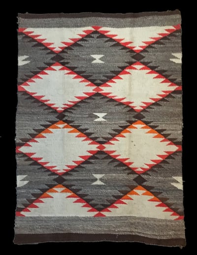 Navajo 1930s 47"x79" by Weavings