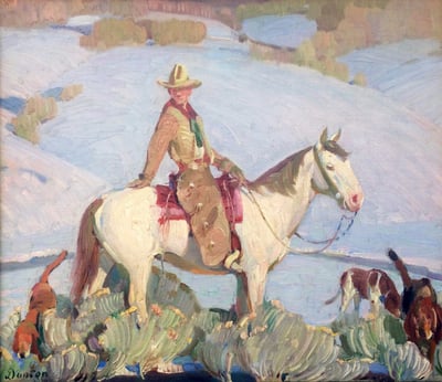 The Bob Cat Hunter by W. Herbert Dunton