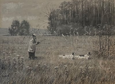 Hunting Scene by W. Herbert Dunton