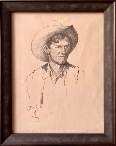 Texas Bronc Twist by W. Herbert Dunton