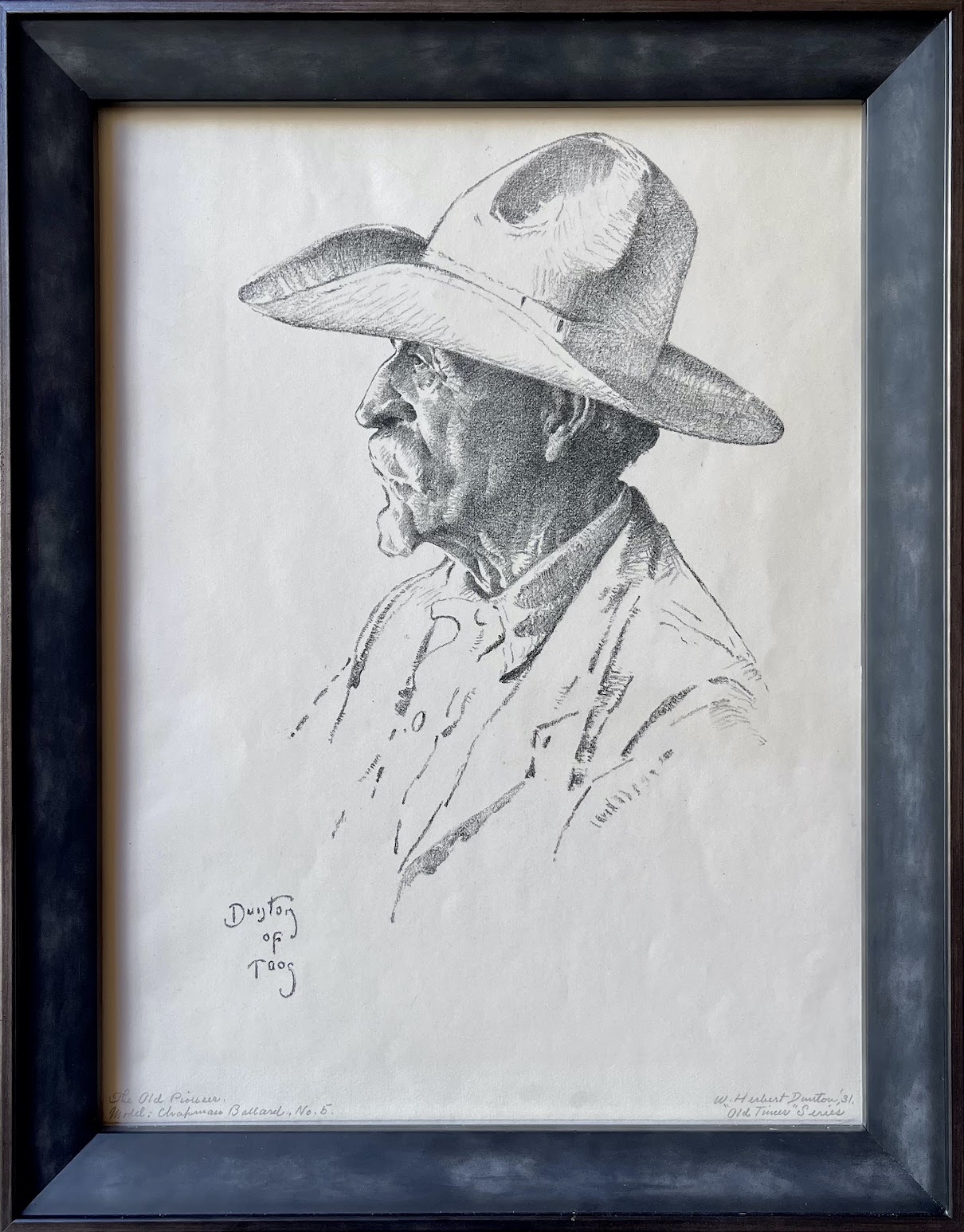 The Old Pioneer by W. Herbert Dunton