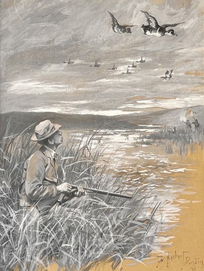 The Duck Hunt by W. Herbert Dunton