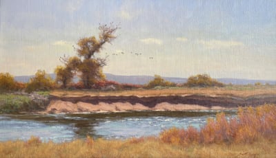 Along the Rio Grande by Scott Yeager
