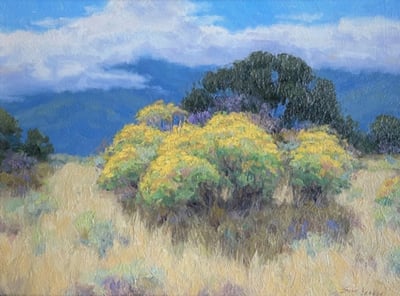 Chamisa After the Rain by Scott Yeager
