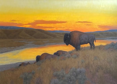 Golden Age of the Buffalo by Scott Yeager