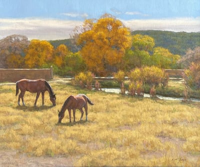Pueblo Horses by Scott Yeager