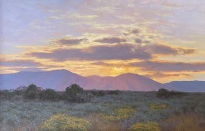 Sunset Over Sacred Lands by Scott Yeager