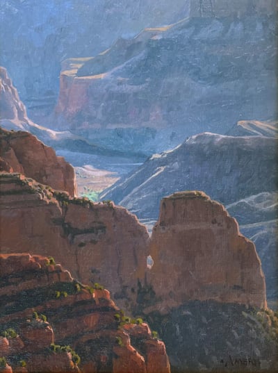 North Rim Atmosphere by Amery Bohling Paintings